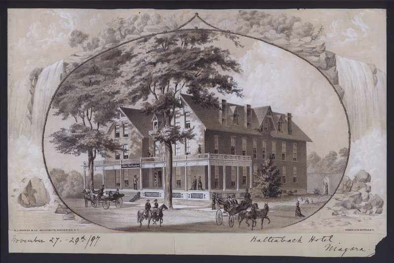 Hotel Kaltenbach, Niagara, New York, USA, ca. 1897 von American School