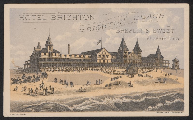 Hotel-Handelskarte von American School