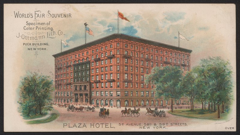 Hotel-Handelskarte von American School