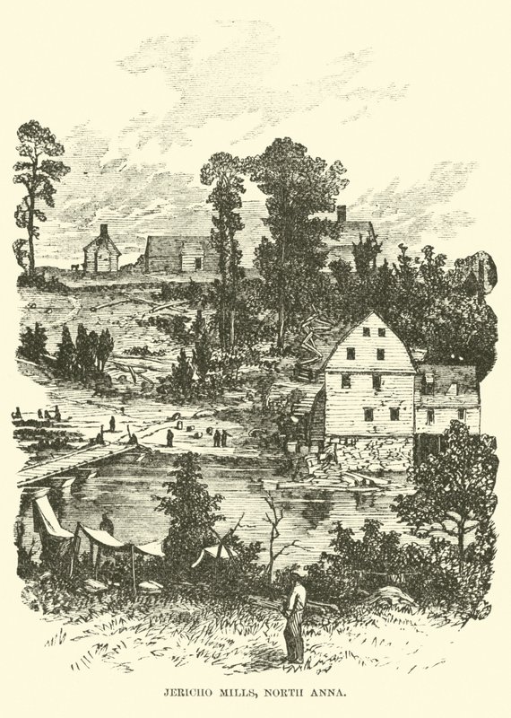 Jericho Mills, North Anna, Mai 1864 von American School