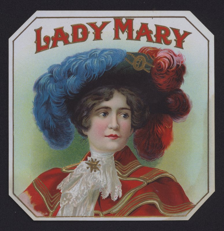 Lady Mary, Zigarrenetikett von American School