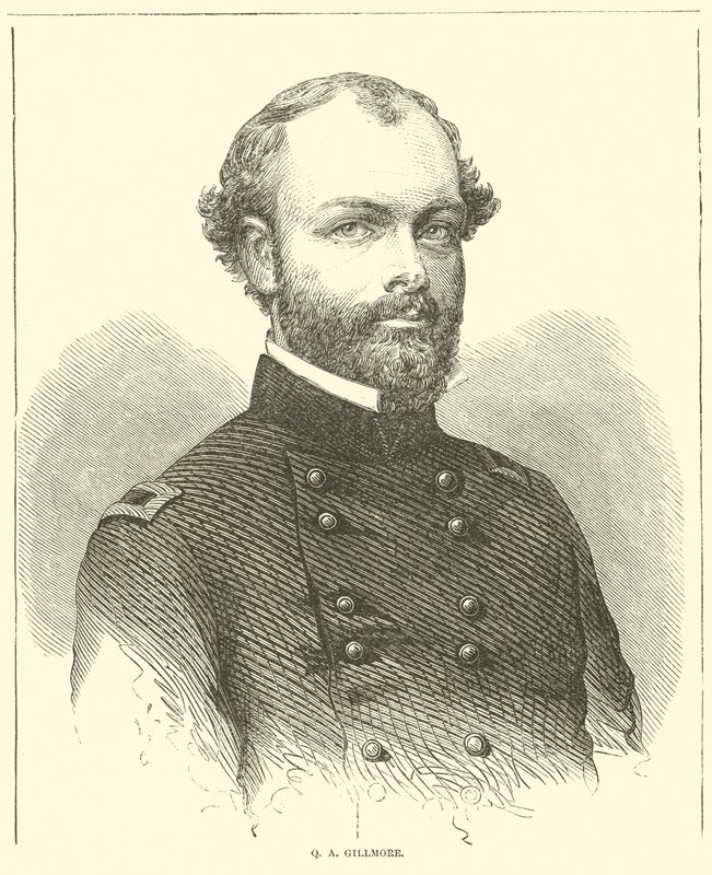 Q A Gillmore, Juli 1863 von American School