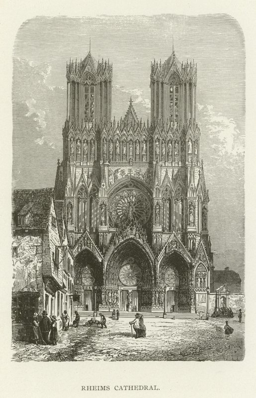 Kathedrale von Reims von American School