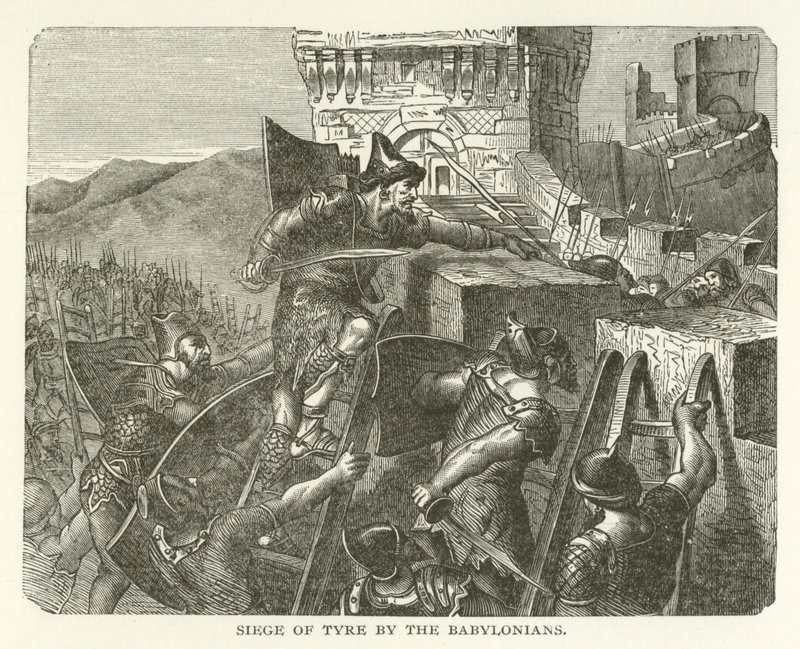 Belagerung von Tyrus durch die Babylonier von American School