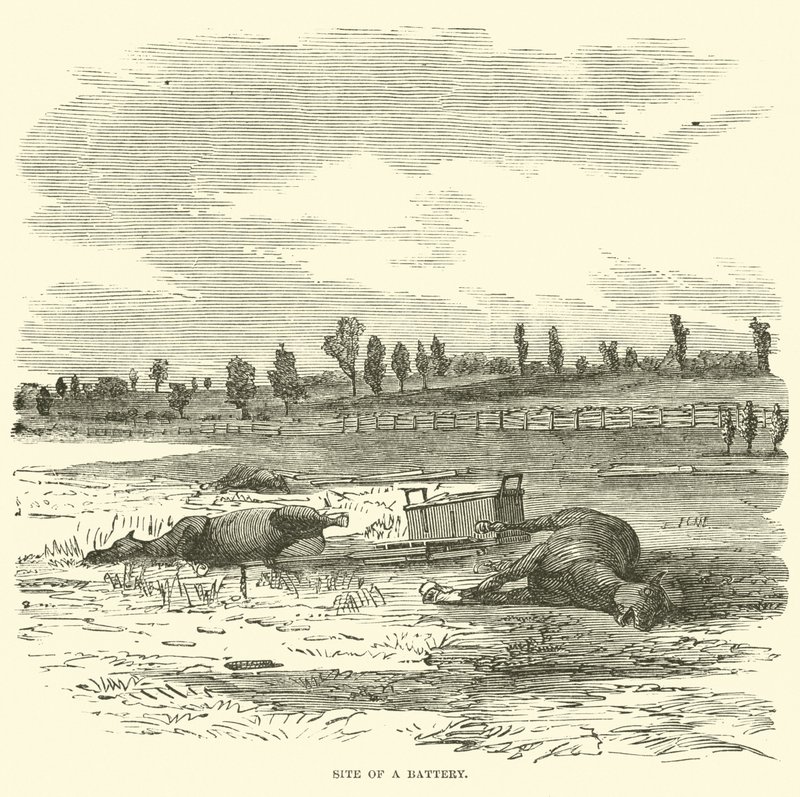 Standort einer Batterie, September 1862 von American School
