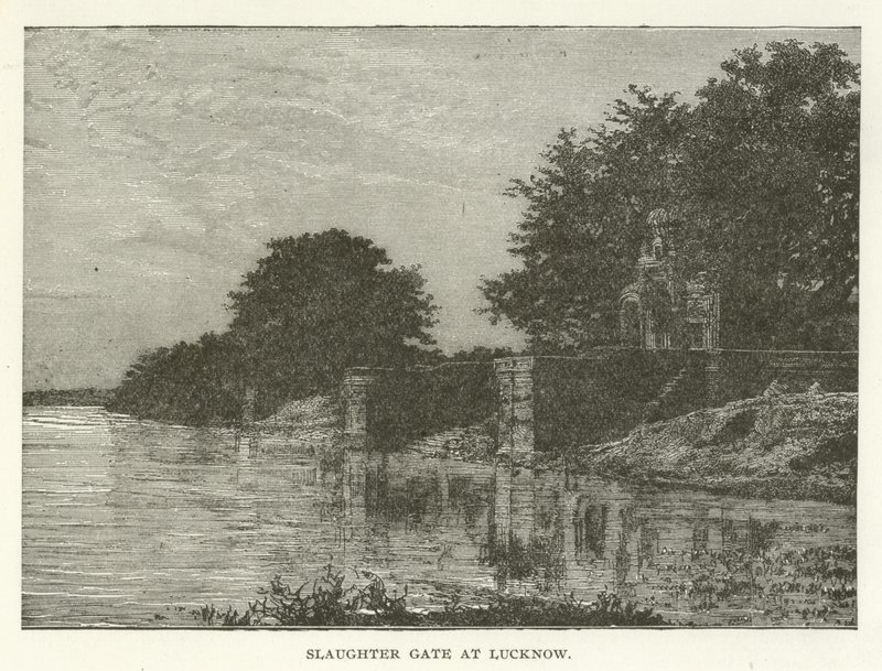 Schlachttor in Lucknow von American School