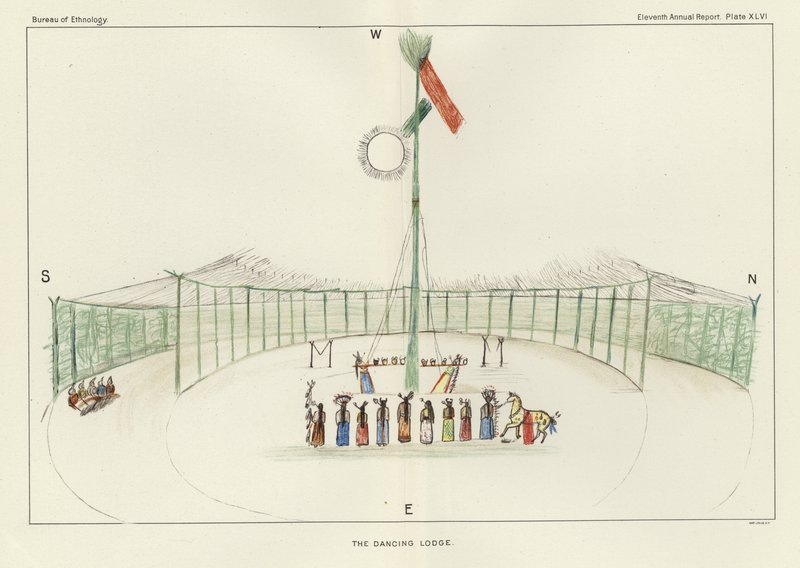 Die Tanzhütte von American School
