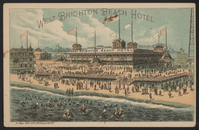West Brighton Beach Hotel, USA von American School