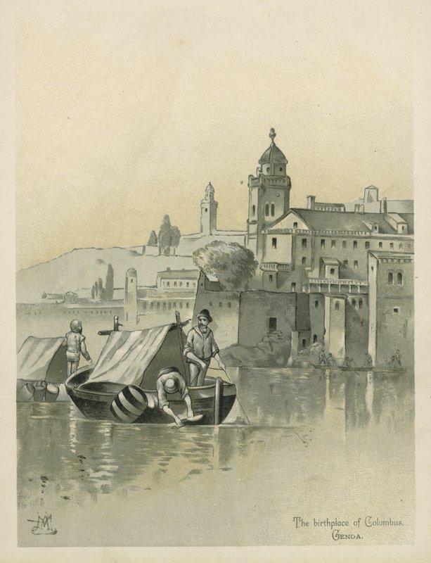 Genua, Geburtsort von Christoph Kolumbus von Andrew Melrose