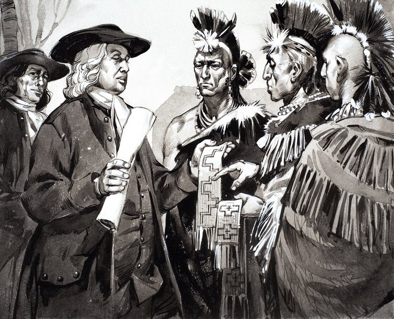 Eine geteilte Nation, Illustration aus 
