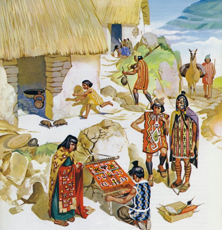 Heim in Peru, um 100 n. Chr. von Angus McBride
