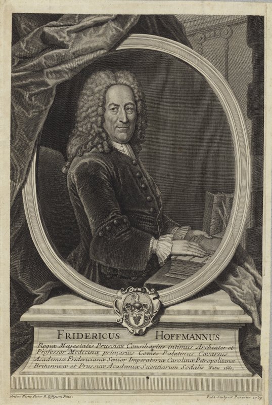 Friedrich Hoffmann von Antoine Pesne