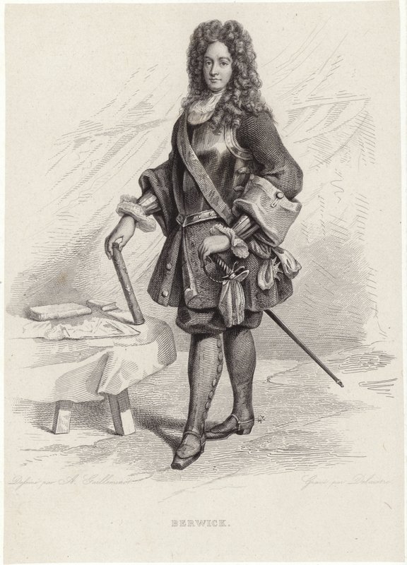 Porträt von James Fitzjames, Herzog von Berwick von Armand Guilleminot