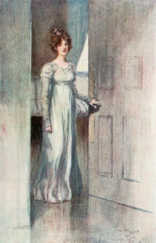 Illustration für Northanger Abbey von Jane Austen von Arthur Wallis Mills