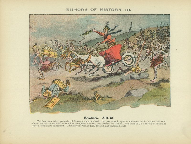 Boudicca. 61 n. Chr. von Arthur Moreland