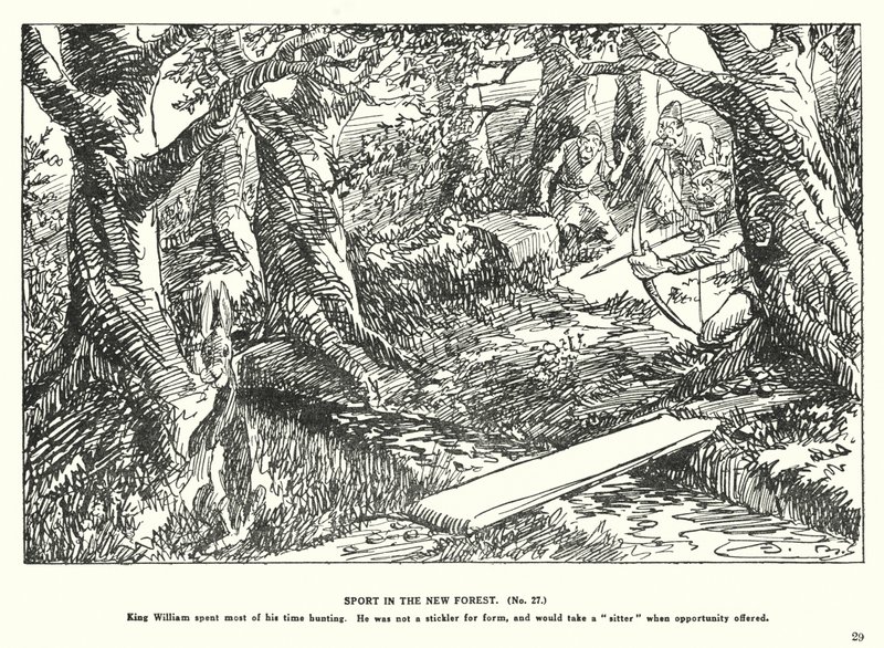 Sport im New Forest von Arthur Moreland