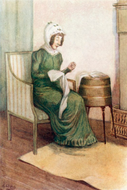 Illustration für Stolz und Vorurteil von Jane Austen von Arthur Wallis Mills