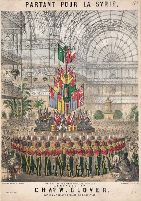 Abreise nach Syrien. Crystal Palace, 28. Oktober 1854 von Augustus Butler