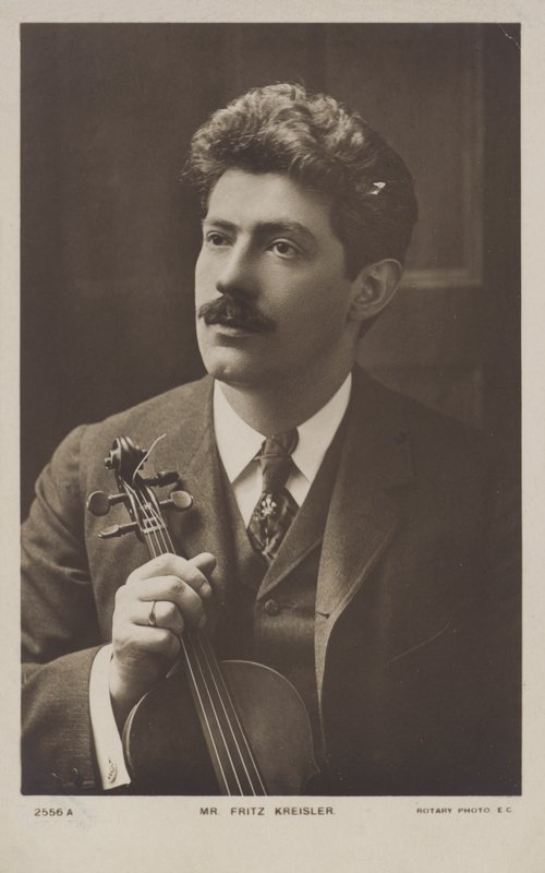 Fritz Kreisler, österreichischer Geiger und Komponist von Austrian Photographer