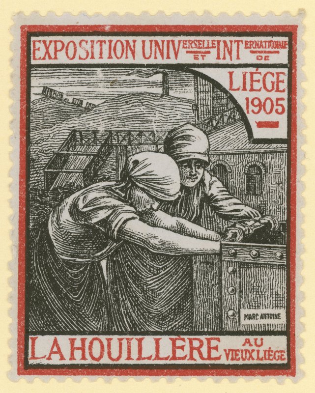 Internationale Ausstellung, Lüttich, 1905 von Belgian School