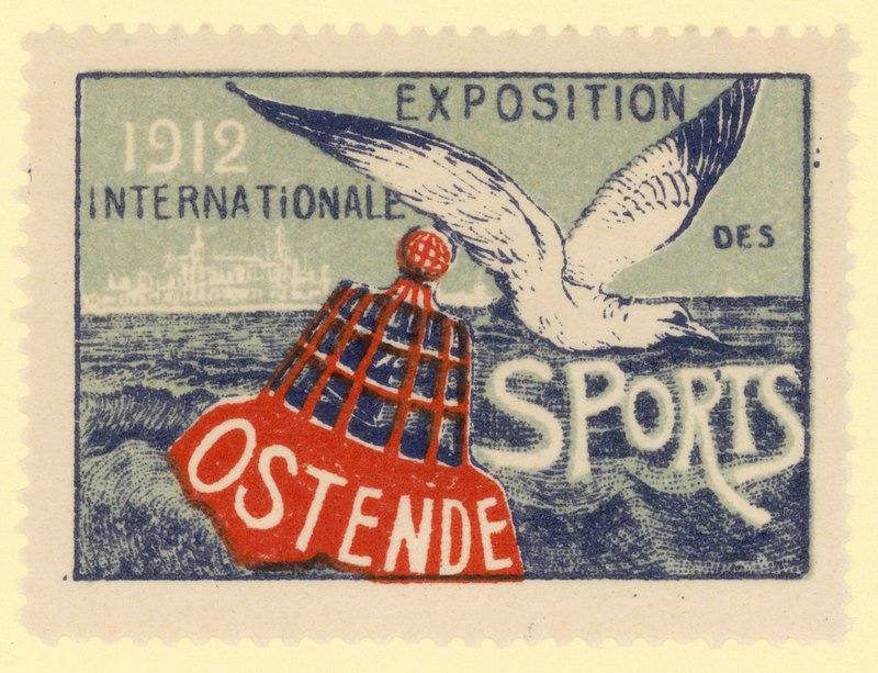 Internationale Sportausstellung, Oostende, Belgien, 1912 von Belgian School