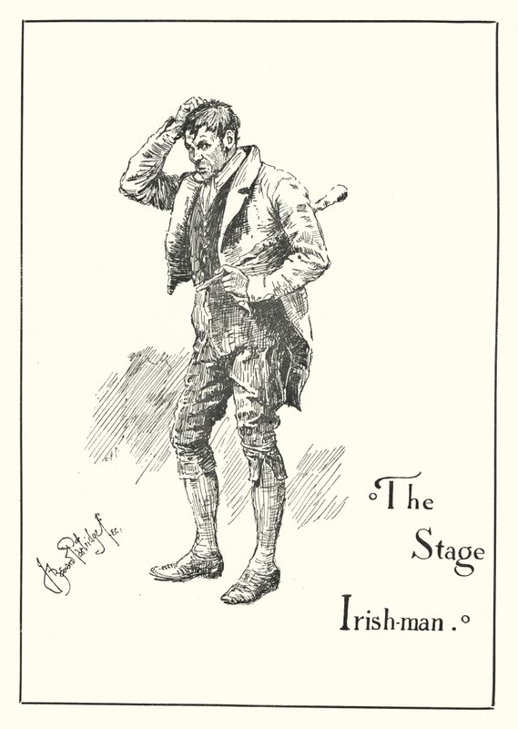 Der Bühnen-Ire von Bernard (after) Partridge