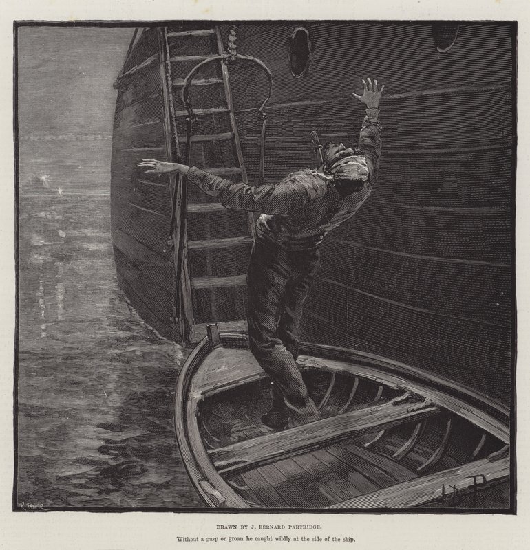 Der Kreuzzug des Excelsior, von Bret Harte von Bernard Partridge