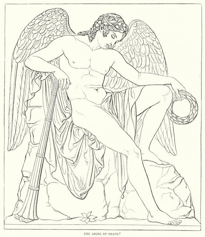 Der Todesengel von Bertel after Thorvaldsen