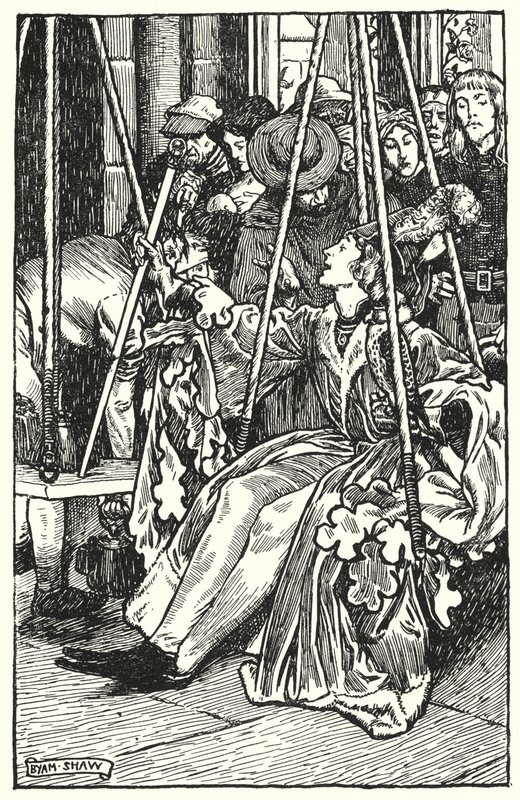 Illustration für The Cloister and The Hearth von Charles Reade von Byam (after) Shaw