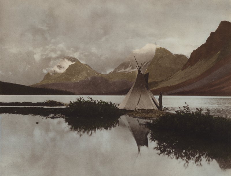 Bow Lake von Byron Hill Harmon