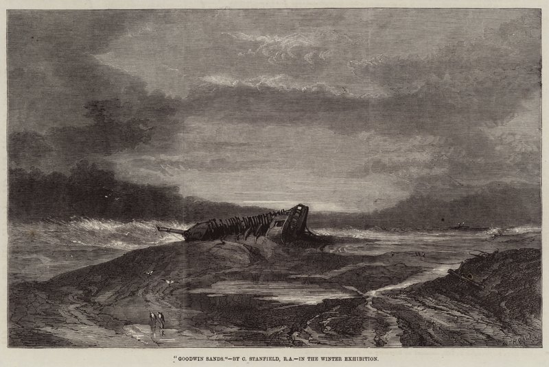 Goodwin Sands von C. Stanfield