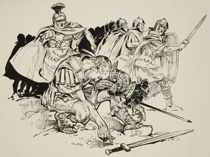 Tod von Kaiser Julian (331-63) von C.L. Doughty
