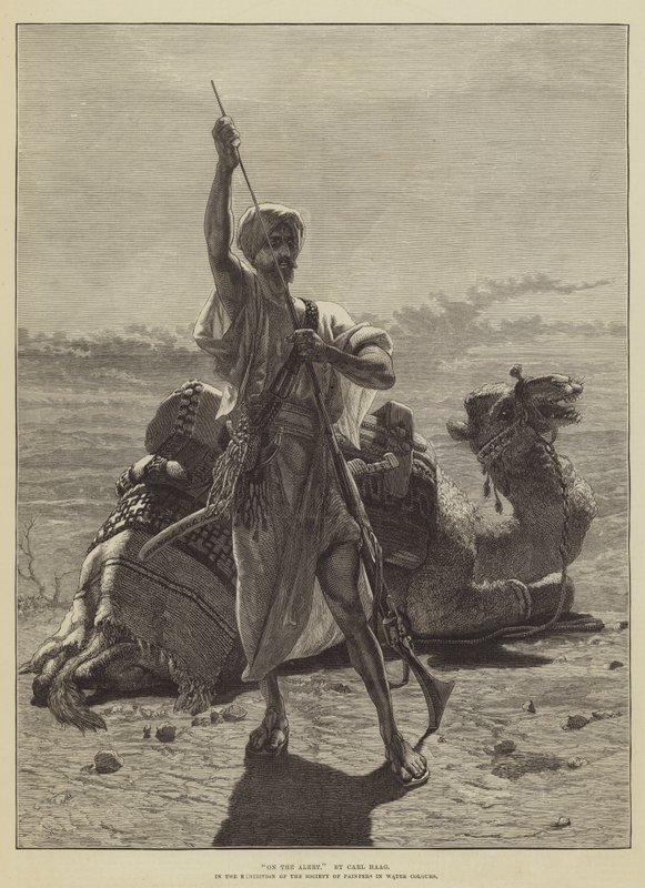 Auf der Hut von Carl Haag