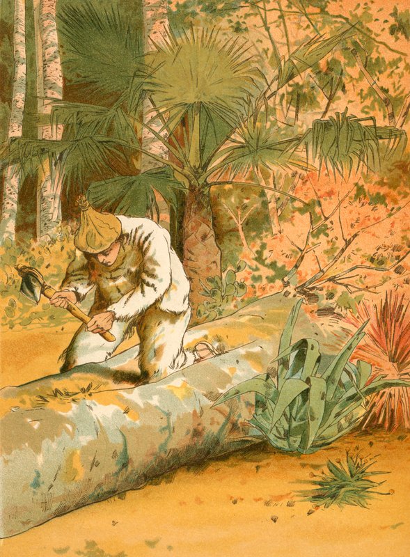 Ein Kanu bauen von Carl Marr