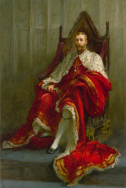 König Georg V., im Jahr seiner Krönung von Catherine Ouless