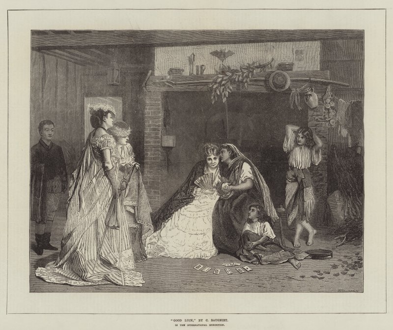 Viel Glück, in der Internationalen Ausstellung von Charles Baugniet