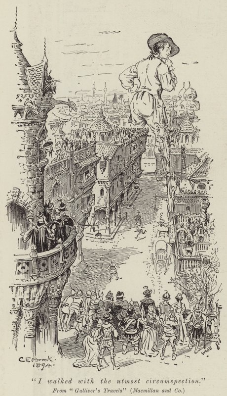 Ich ging mit äußerster Vorsicht von Charles Edmund Brock