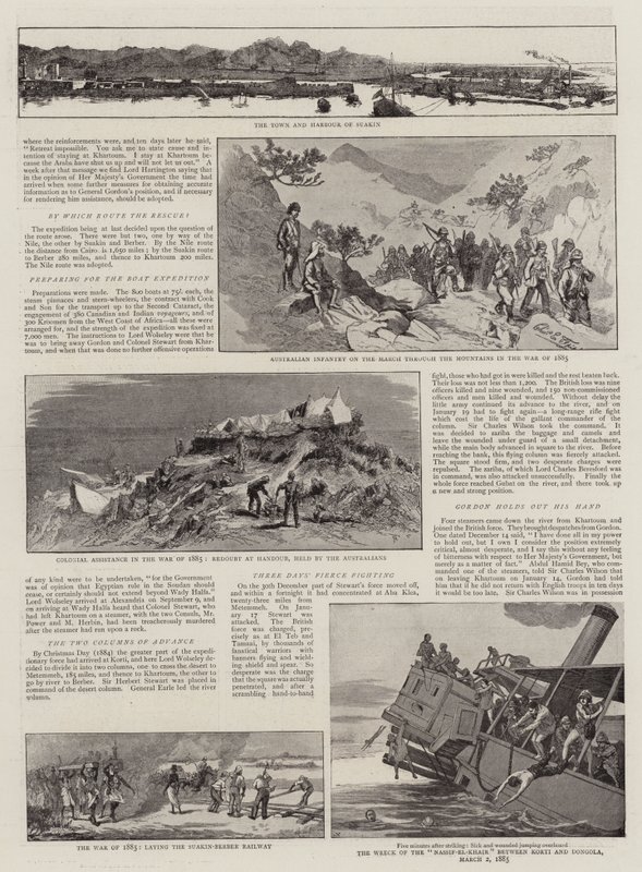 Die Briten in Ägypten von Charles Edwin Fripp
