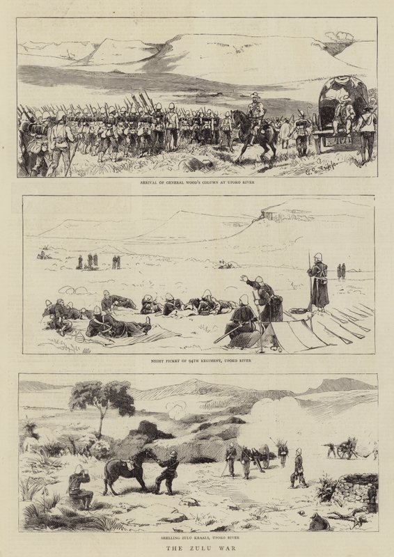 Der Zulukrieg von Charles Edwin Fripp