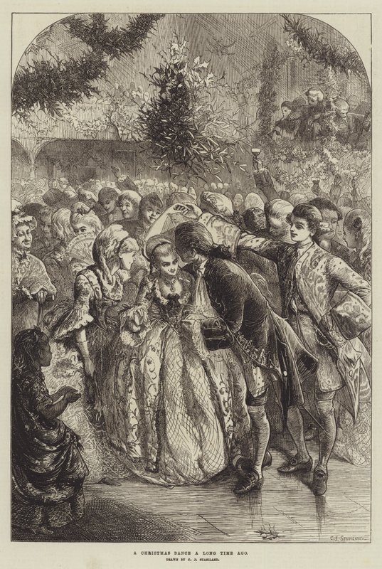 Ein Weihnachtstanz vor langer Zeit von Charles J. Staniland