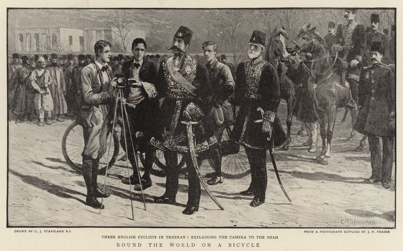 Rund um die Welt auf einem Fahrrad von Charles J. Staniland