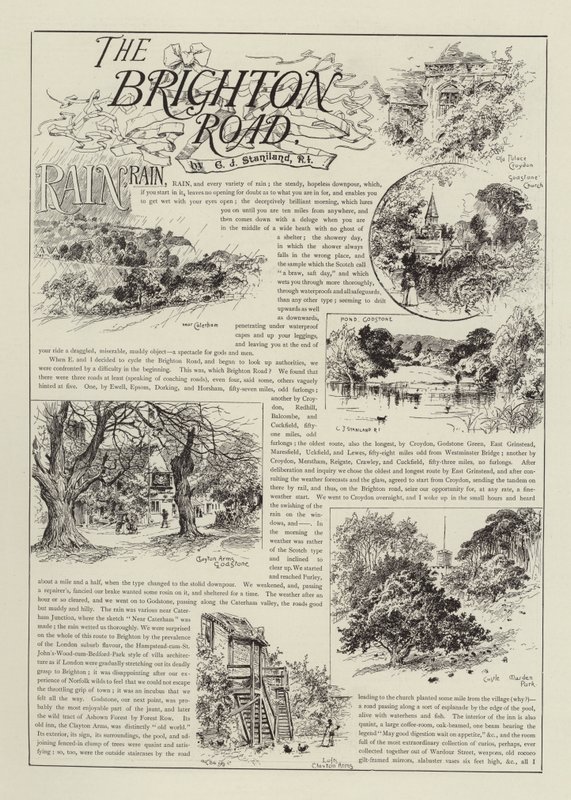 Die Brighton Road von Charles J. Staniland