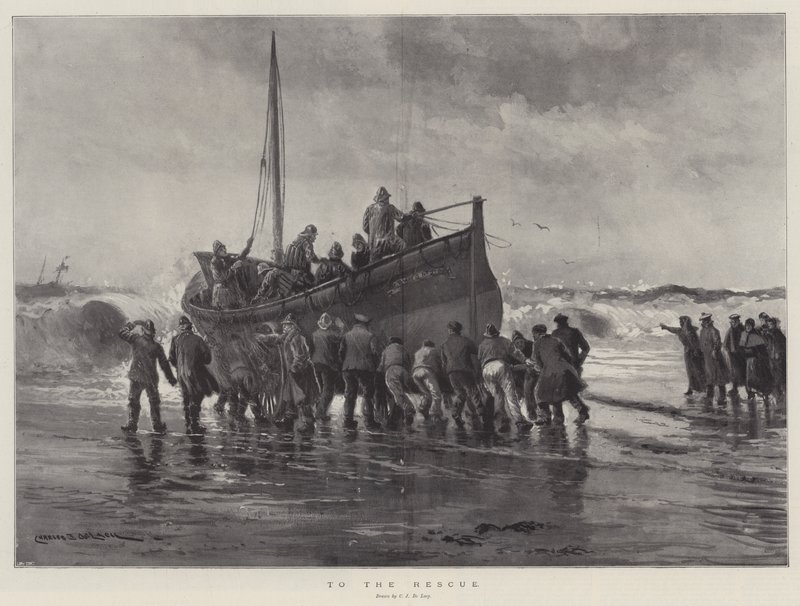 Zur Rettung von Charles John de Lacy