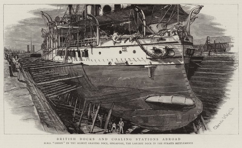 Britische Docks und Kohlenstationen im Ausland von Charles William Wyllie