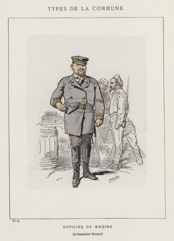 Marineoffizier, Le Commandant Durassier von Charles Albert d Arnoux Bertall