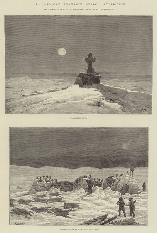 Die amerikanische Franklin-Suchexpedition von Charles Auguste Loye