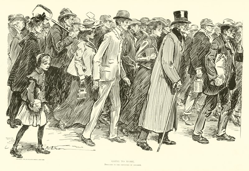 Alltägliche Menschen von Charles Dana Gibson