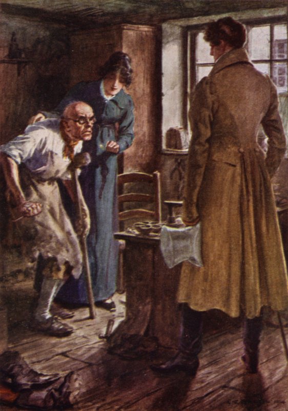 Illustration für The Amateur Gentleman von Jeffery Farnol von Charles Edmund (after) Brock