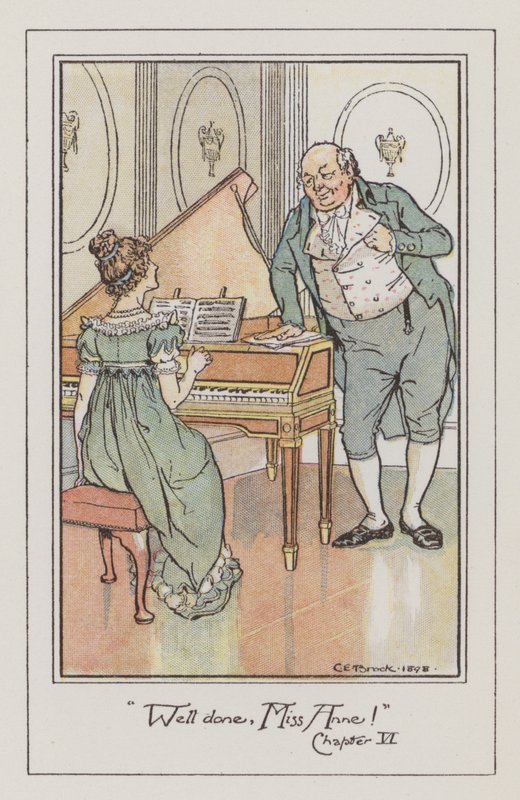 Illustration für Persuasion von Charles Edmund Brock