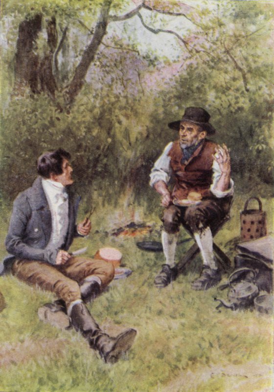 Illustration für The Broad Highway a Romance of Kent von Charles Edmund Brock